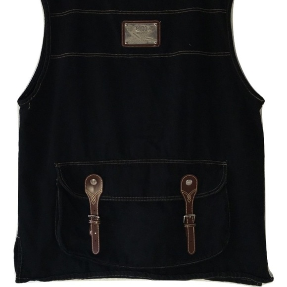 Paco Sports Motorcycle vest black with back pocket - Picture 4 of 8